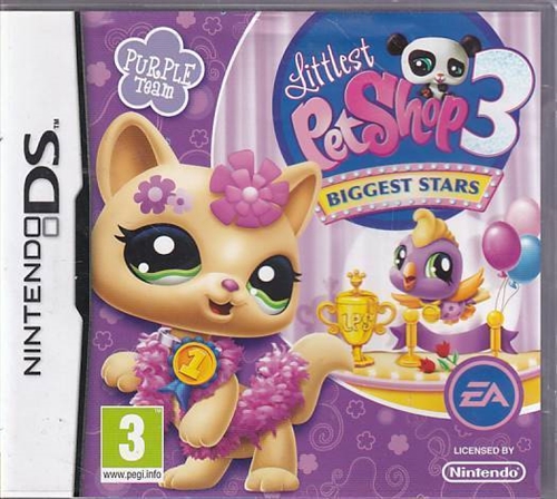Littlest Pet Shop Biggest Stars Purple Team - Nintendo DS (A Grade) (Genbrug)